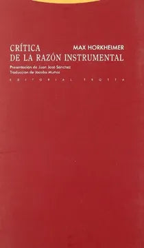 Crítica de la Razón Instrumental - Max Horkheimer