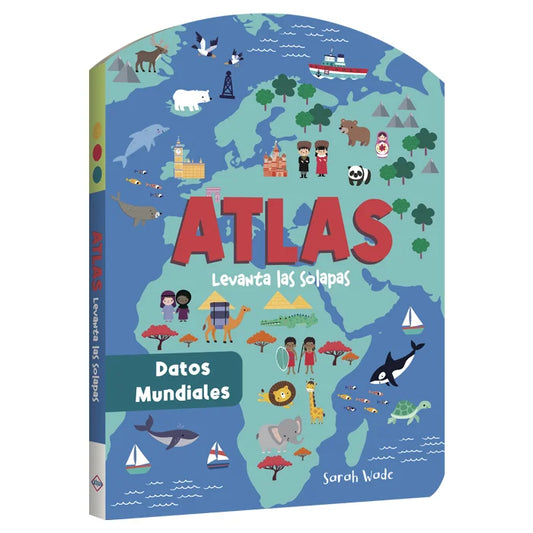 Atlas Datos Mundiales Levanta Solapas