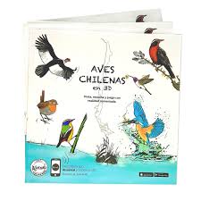Aves chilenas en 3d pinta escucha y juega con realidad aumentada