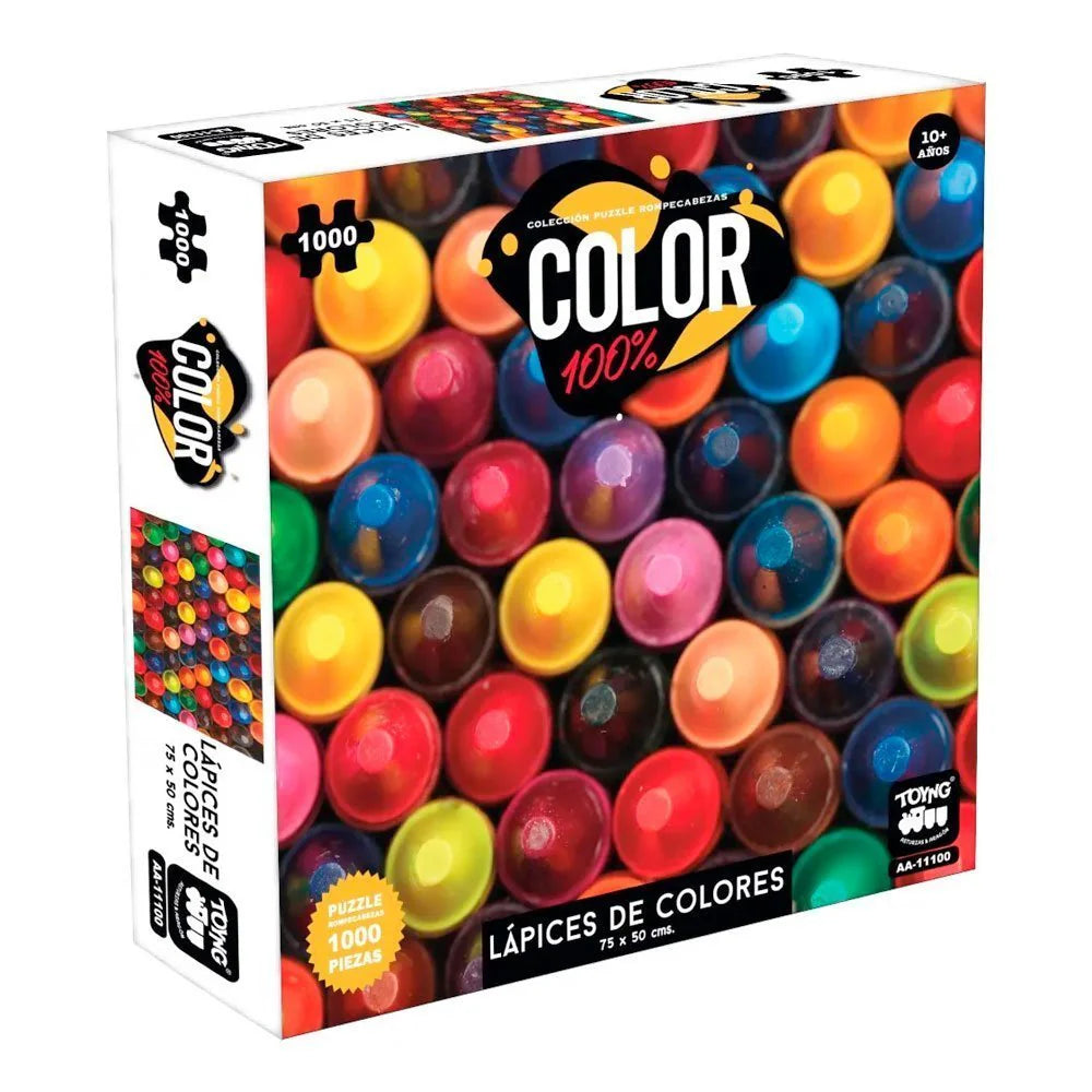 Color 100%: Puzzle de 1000 piezas