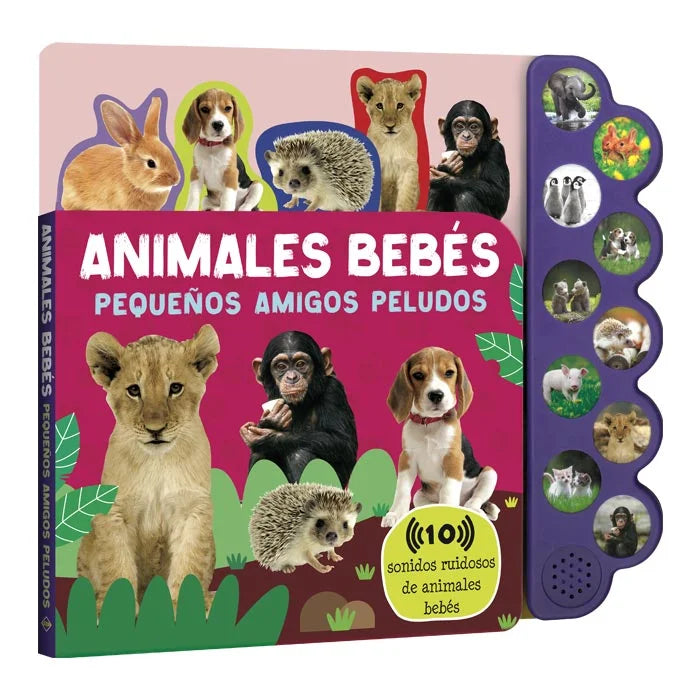 Animales Bebés Pequeños Amigos Peludos 10 Sonidos