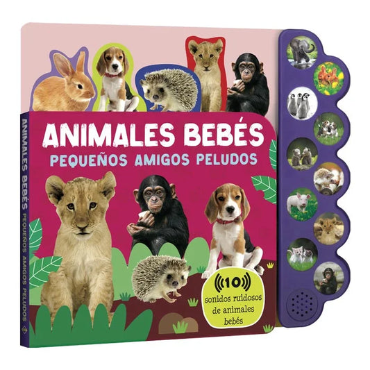 Animales Bebés Pequeños Amigos Peludos 10 Sonidos