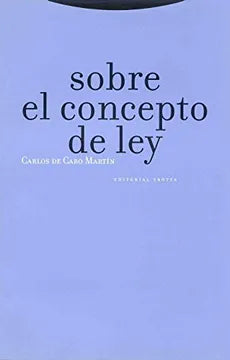 Sobre el Concepto de Ley - Carlos de Cabo Martín