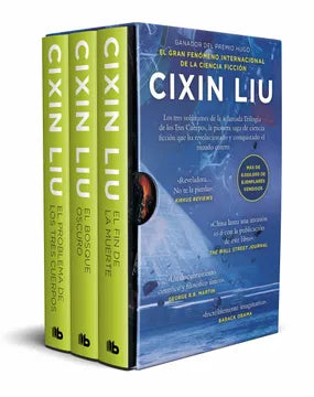 Estuche Trilogía de Los Tres Cuerpos: El Problema de Los Tres Cuerpos; El Bosque Oscuro; El Fin de la Muerte / Three-Body Problem Boxed Set: The Dark" - Cixin Liu