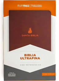Biblia ultrafina con referencias RVR 1960