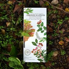 Guía plegable Árboles nativos zona central de Chile