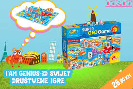 Super GEO Game 5-10 I´m a genius talent school