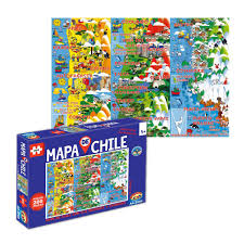 Mapa de Chile rompecabezas