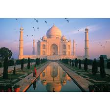 Puzzle maravillas del mundo Taj Mahal Agra India 2000pz