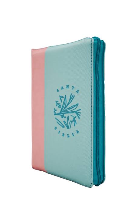 Biblia Celeste Rosado Letra Gigante