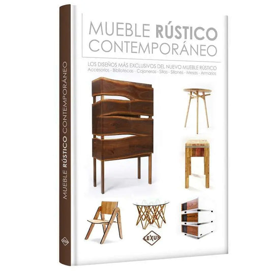 Mueble rústico contemporáneo