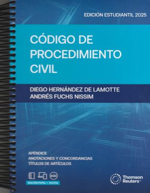 Código de Procedimiento Civil - Edición estudiantil 2025 (Thomson Reuters)