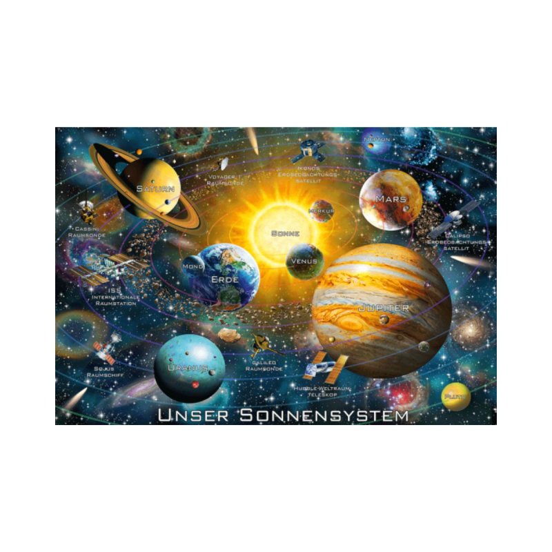 Sistema solar puzzle rompecabezas